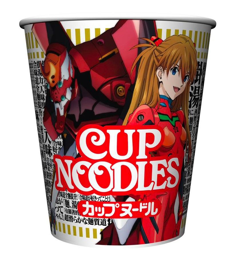 Evangelion Eva Limited Collection Cup Noodle Box Asuka Version カップヌードル アスカ